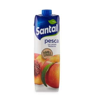 SANTAL PERSCHJUICE MED NEKTARINVARIET - 1 LITER