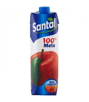 JUS DE SANTAL POMME 100% BRIK 1 LITRE