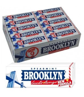 BROOKLYN WHITE GUMY X 20 SZTUK