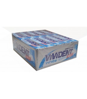 VIVIDENT XYLIT WHITE OPONY 40 SZTUK