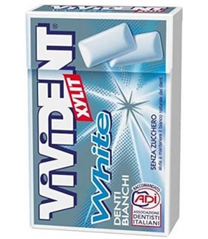 VIVIDENT WHITE GOMME ASTUCCIO X 20 PEZZI