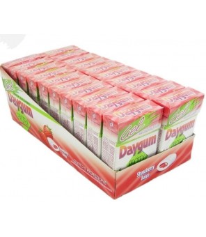 DAYGUM PROTEX STRAWBERRY RUBBERS 20PZ