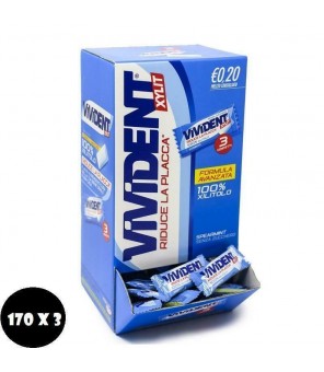 NEUMÁTICOS VIVIDENT XYLIT SPEARMINT CAJA 170PZ