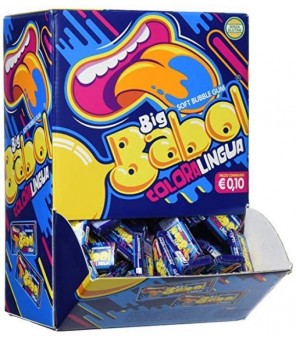 BIG BABOL COLORA LINGUA GOMME X 200