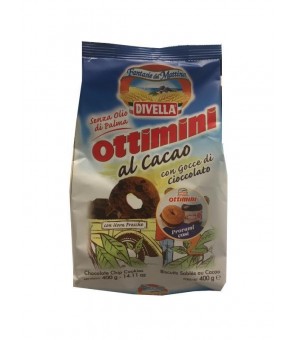 DIVELLA BISCOTTI OTTIMINI CACAO GR 400