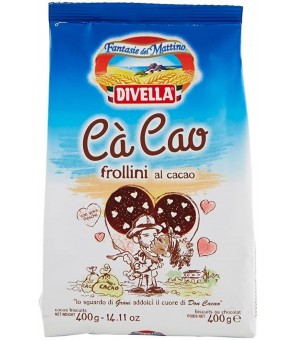 DIVELLA BICOTTI MET CACAO GR.400