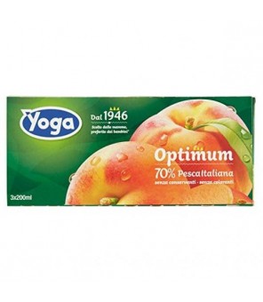 YOGA PEACH SAFTEN ML. 200 x 3