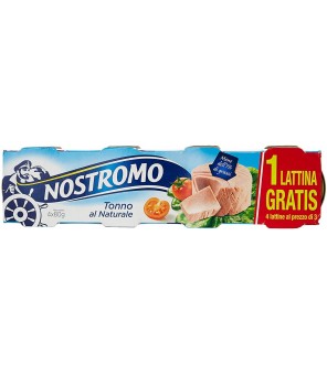 NATURALNY TUŃCZYK NOSTROMO 4 X 80 GR