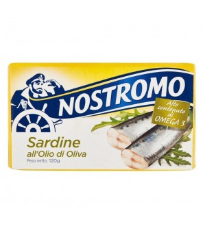 HUILE D'OLIVE NOSTROMO SARDINE GR 120