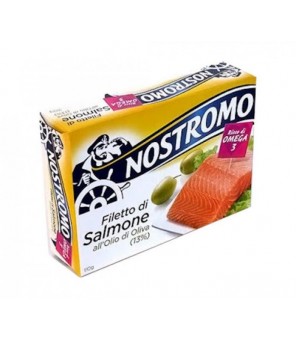 NOSTROMO FILLETS SALMON OLIVE OIL GR.110