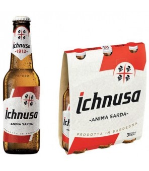 BIÈRE ICHNUSA CL 33 X 3