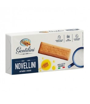 CIASTECZKA GENTILINI NOVELLINI MLEKO I MIÓD GR. 250