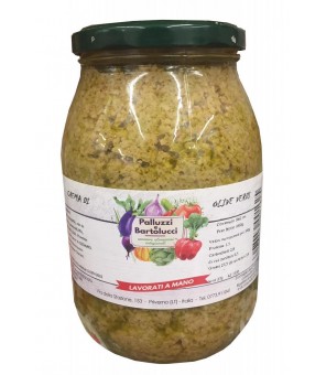 CREMA DE OLIVA VERDE PALLUZZI 1 KG