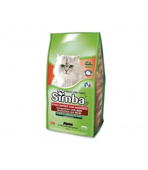 MONGE CROCCANTINI SIMBA FÜR KATZE MIT RINDFLEISCH 2 KG