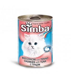 SIMBA CHUNKS WITH TUNA FOR CAT 10 X 415 GR