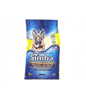 MONGE CROQUETTES SIMBA FÖR HUND MED HÖNDING 4 KG