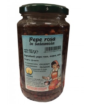 PIMIENTA ROSA PAVO REAL EN SALMUERA 610 GR