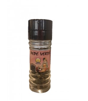 PAVONE PEPE VERDE IN VETRO CON TAPPO MACINA 15 GR