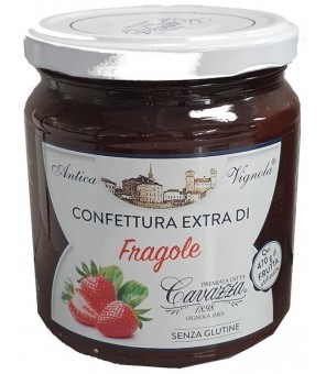 DŻEM CAVAZZA EXTRA TRUSKAWKOWY 370 GR