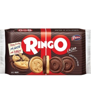 BISCUITS RINGO COCOA FAMILY 4 X 330 GR