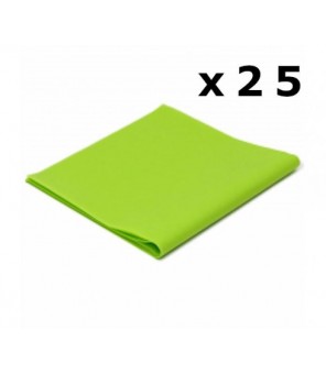 PAPERLYNEN GREEN LIME TABLECLOTH IN TNT X 25 PIECES