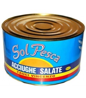 ANCHOVIES III BAR I TIN SOL PESCA 5 KG