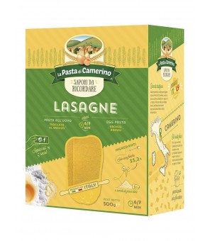 DE CAMERINO PASTA LASAGNE EI GR.500