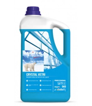 SANITEC CRYSTAL VETRI DETERGENTE MULTIUSO ANTIALONI KG 5