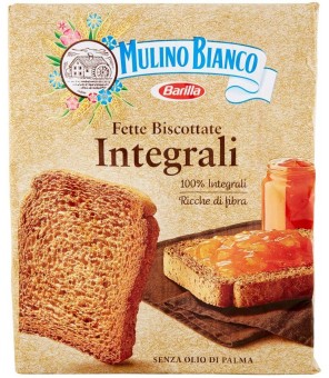 FETTE BISCOTTATE MULINO BIANCO INTEGRALI 4 X 315 GR