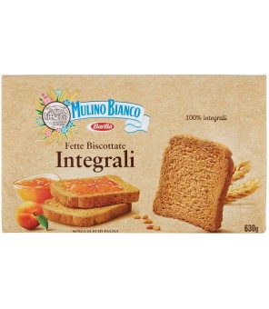 BISCOTTAATPIJPJES MULINO BIANCO INTEGRAAL 6 X 630 GR