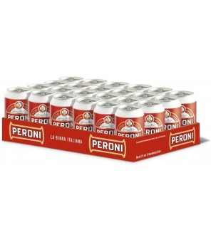 CANETTE DE BIÈRE PERONI 24 PCS X 33CL