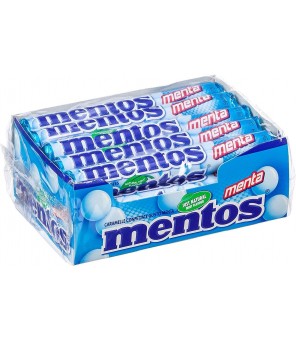 MENTOS MIĘTOWE CUKIERKI X 40