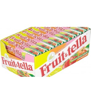 FRUITTELLA CARAMELOS DE FRUTAS X 20 PIEZAS