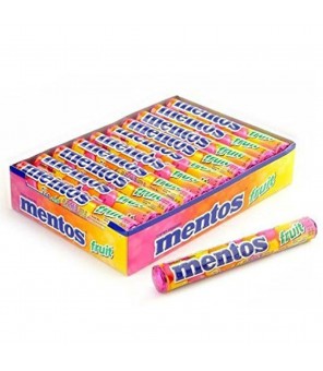 MENTOS FRUIT CANDIES X 20 STÜCKE