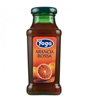 BARRA DE ZUMOS DE NARANJA ROJA YOGA 24 X 200 ML