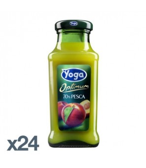 YOGA PEACH JUICE 200ML X 24 ST