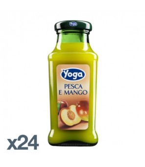 YOGA PEACH AND MANGO JUICE 200ML X 24 PIECES