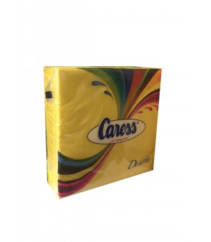 CARESS DESIREE YELLOW NAPKINS 39X39