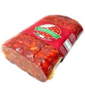 SALAME SORRENTINO SPIANATA ROMANA PICCANTE SOTTOVUOTO META 1.5 KG CIRCA