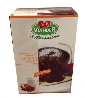 VIANDER BEREIDE CHOCOLADE TORTINO KG.1,08