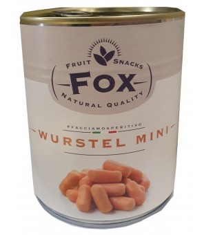 FOX MINI WURSTEL TIN GR.850