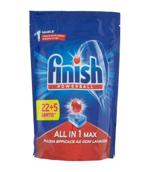 FINISH TABS TAMPONS DE LAVE-VAISSELLE TOUT EN UN 27 PIÈCES