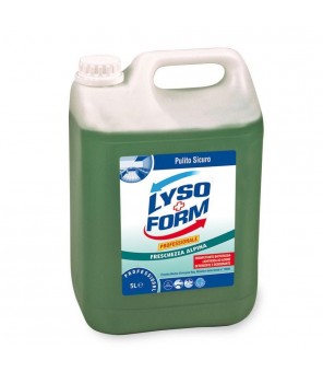 LYSOFORM ALPINE FRESHNESS FLOOR DETERGENT 5 LT