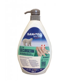 SANITEC SECURGERM VÄTSKETÅL FÖR HANDHYGIEN 1000 ML