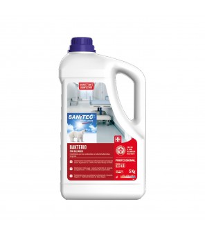 SANITEC BAKTERIO DETERGENT DESINFECTANT FOR MILJÖER 5 KG