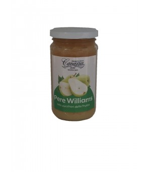 CAVAZZA-JAM MET WILLIAMSPEREN ZONDER TOEGEVOEGDE SUIKER 250 GR