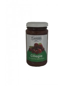CAVAZZA JAM WITH CHERRIES WITHOUT ADDED SUGAR 250 GR