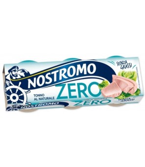 NATUURLIJKE ZERO NOSTROMO TONIJN 3 X 65 GR