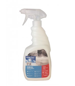 GEL DE CHLORE DÉTERGENT SANITEC CHLORE ACTIF 750 ML