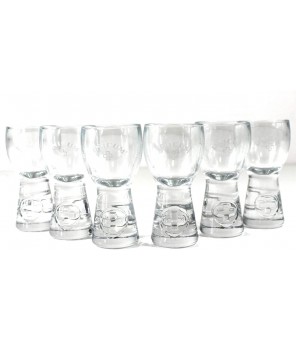UNICUM GLASS CUPS SET 6 PIECES